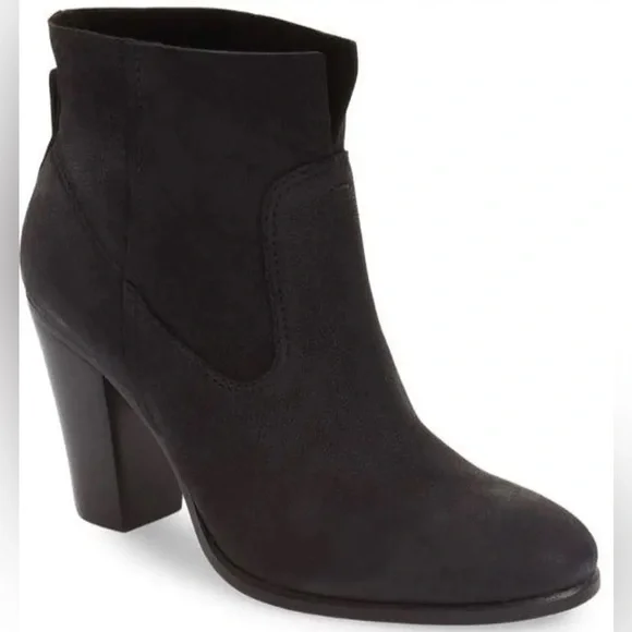 Vince Camuto Feina ankle bootie black suede - Picture 9 of 11